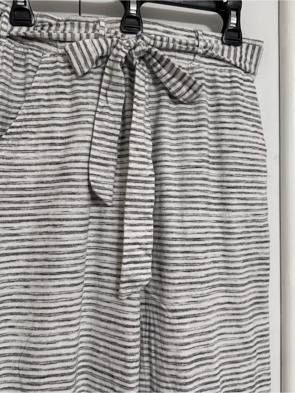 Anthropologie Saturday Sunday Striped Wide Leg Pants M